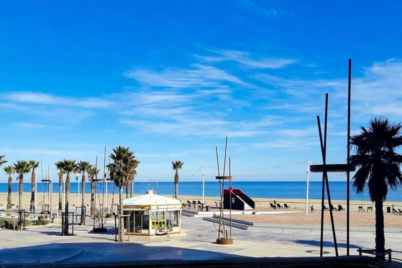 F2 Entier Canet Vue Mer // Balcon + Parking Luaran gambar